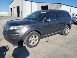 Salvage cars for sale at Tulsa, OK auction: 2018 Ford Explorer XLT