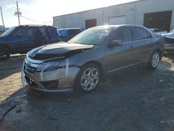 Salvage cars for sale at Jacksonville, FL auction: 2010 Ford Fusion SE