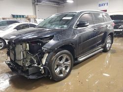 Salvage cars for sale at Elgin, IL auction: 2018 Toyota Highlander Limited