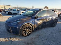 Salvage cars for sale from Copart Haslet, TX: 2022 Tesla Model Y