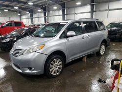 Toyota salvage cars for sale: 2011 Toyota Sienna XLE