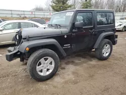 2018 Jeep Wrangler Sport en venta en Davison, MI