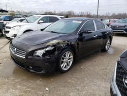 Nissan salvage cars for sale: 2010 Nissan Maxima S