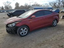 Salvage cars for sale at Wichita, KS auction: 2016 Hyundai Elantra SE