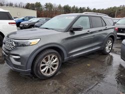 Salvage SUVs for sale at auction: 2020 Ford Explorer Limited