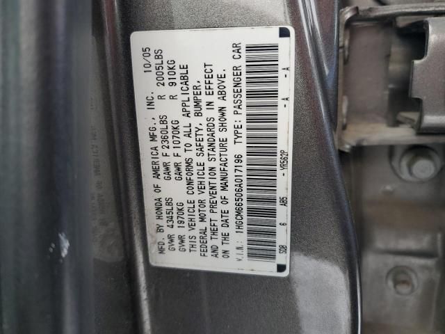 2006 Honda Accord EX