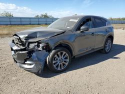 Mazda cx-5 Grand Touring salvage cars for sale: 2021 Mazda CX-5 Grand Touring