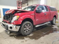 Salvage cars for sale at Ham Lake, MN auction: 2012 Ford F150 Super Cab