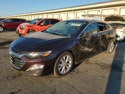 Chevrolet salvage cars for sale: 2021 Chevrolet Malibu LT