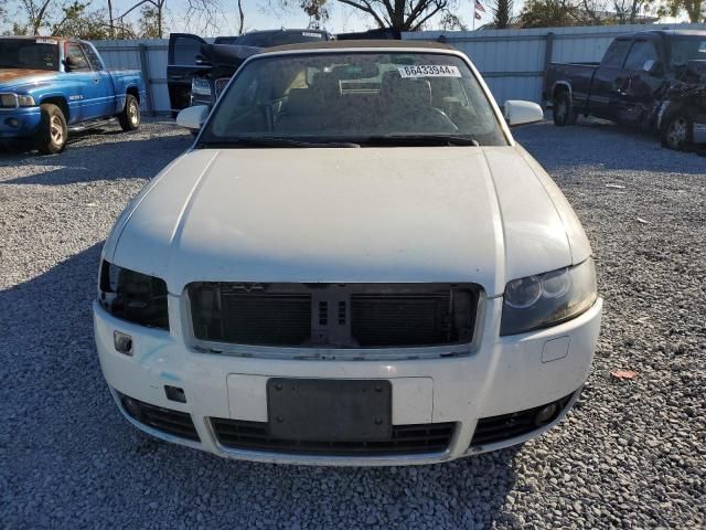 2005 Audi A4 1.8 Cabriolet