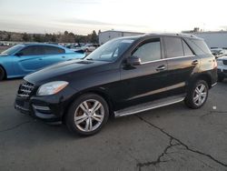 Salvage cars for sale at Vallejo, CA auction: 2014 Mercedes-Benz ML 350