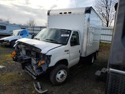 Salvage trucks for sale at Woodburn, OR auction: 2012 Ford Econoline E350 Super Duty Cutaway Van