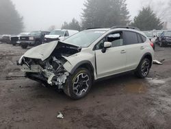 Salvage cars for sale at Finksburg, MD auction: 2016 Subaru Crosstrek Limited