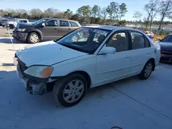 Salvage cars for sale at Byron, GA auction: 2003 Honda Civic EX