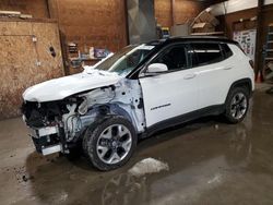 Jeep salvage cars for sale: 2020 Jeep Compass Limited