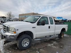 Ford f350 srw Super Duty salvage cars for sale: 2002 Ford F350 SRW Super Duty