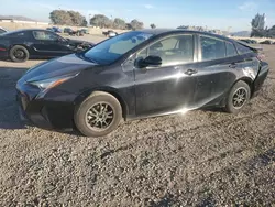 Salvage cars for sale at San Diego, CA auction: 2018 Toyota Prius