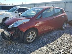 Nissan Leaf salvage cars for sale: 2012 Nissan Leaf SV