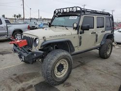 Jeep salvage cars for sale: 2018 Jeep Wrangler Unlimited Rubicon