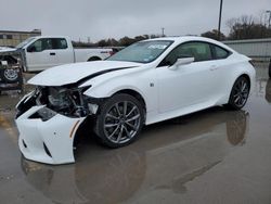 Lexus rc 300 f s salvage cars for sale: 2020 Lexus RC 300 F Sport