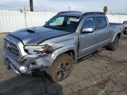 Salvage cars for sale from Copart Cleveland: 2017 Toyota Tacoma Double Cab