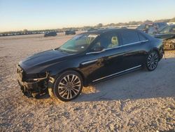 Lincoln salvage cars for sale: 2020 Lincoln Continental