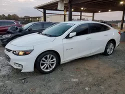 Chevrolet salvage cars for sale: 2016 Chevrolet Malibu LT