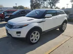 Salvage cars for sale at Sacramento, CA auction: 2012 Land Rover Range Rover Evoque Pure Plus