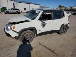 Salvage cars for sale at Tulsa, OK auction: 2016 Jeep Renegade Limited