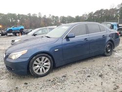 Salvage cars for sale at Ellenwood, GA auction: 2004 BMW 545 I