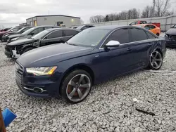 Salvage cars for sale at Wayland, MI auction: 2013 Audi S6