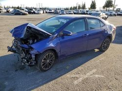 Salvage cars for sale at Rancho Cucamonga, CA auction: 2015 Toyota Corolla L