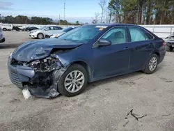 Salvage cars for sale at Dunn, NC auction: 2015 Toyota Camry LE