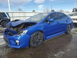 Subaru wrx salvage cars for sale: 2018 Subaru WRX Premium