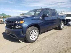 Chevrolet Silverado c1500 Custom Vehiculos salvage en venta: 2021 Chevrolet Silverado C1500 Custom