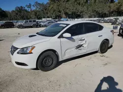 Salvage cars for sale at Ocala, FL auction: 2015 Nissan Sentra S