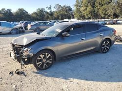 Nissan salvage cars for sale: 2016 Nissan Maxima 3.5S