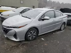 Salvage cars for sale at Exeter, RI auction: 2017 Toyota Prius Prime