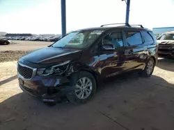 KIA Vehiculos salvage en venta: 2016 KIA Sedona LX