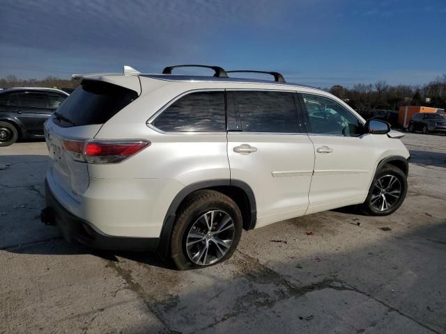 2016 Toyota Highlander XLE