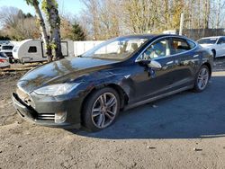 Salvage cars for sale at Portland, OR auction: 2014 Tesla Model S