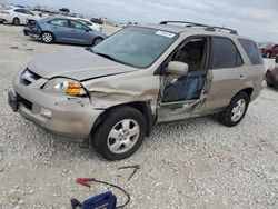 Salvage cars for sale at Taylor, TX auction: 2004 Acura MDX