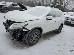 Salvage cars for sale at North Billerica, MA auction: 2016 Nissan Rogue S