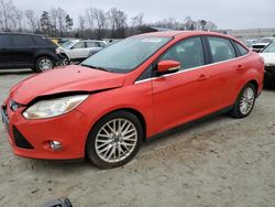 Carros salvage a la venta en subasta: 2012 Ford Focus SEL