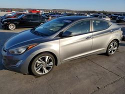 Salvage cars for sale at Grand Prairie, TX auction: 2016 Hyundai Elantra SE