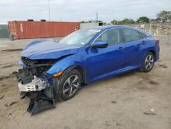 Salvage cars for sale from Copart Cleveland: 2019 Honda Civic LX