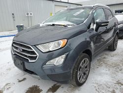 Ford Ecosport salvage cars for sale: 2020 Ford Ecosport Titanium