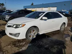 Salvage cars for sale at Woodhaven, MI auction: 2012 Toyota Camry Base