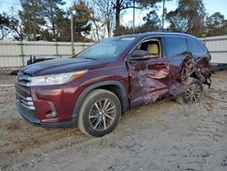 Salvage cars for sale from Copart Cleveland: 2017 Toyota Highlander SE