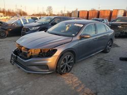 Salvage cars for sale at Bridgeton, MO auction: 2021 Volkswagen Passat SE